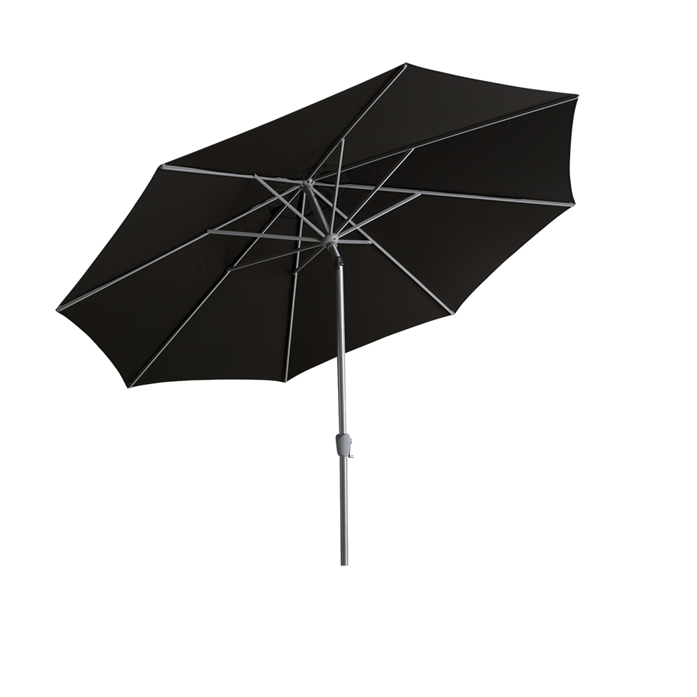 ABRIOLA - päivänvarjo Ø330 cm-musta