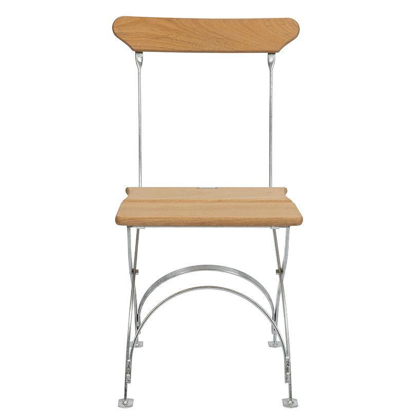 Puutarhatuoli öljyttyä tammea Grythyttan Stålmöbler