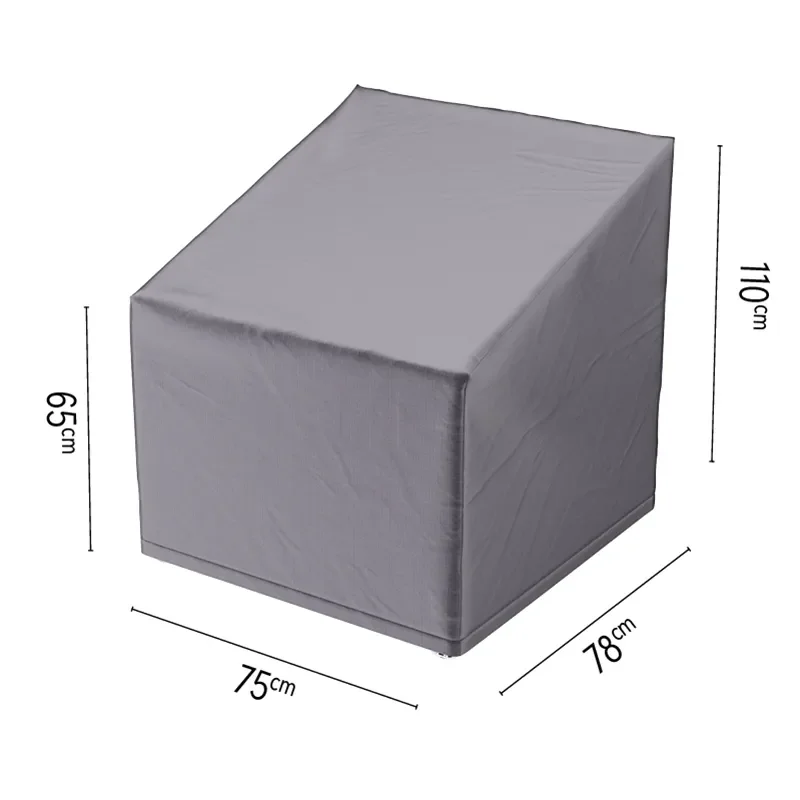 Kalusteen suojapeite nojatuoli XL korkea selkänoja 75 x 78 cm