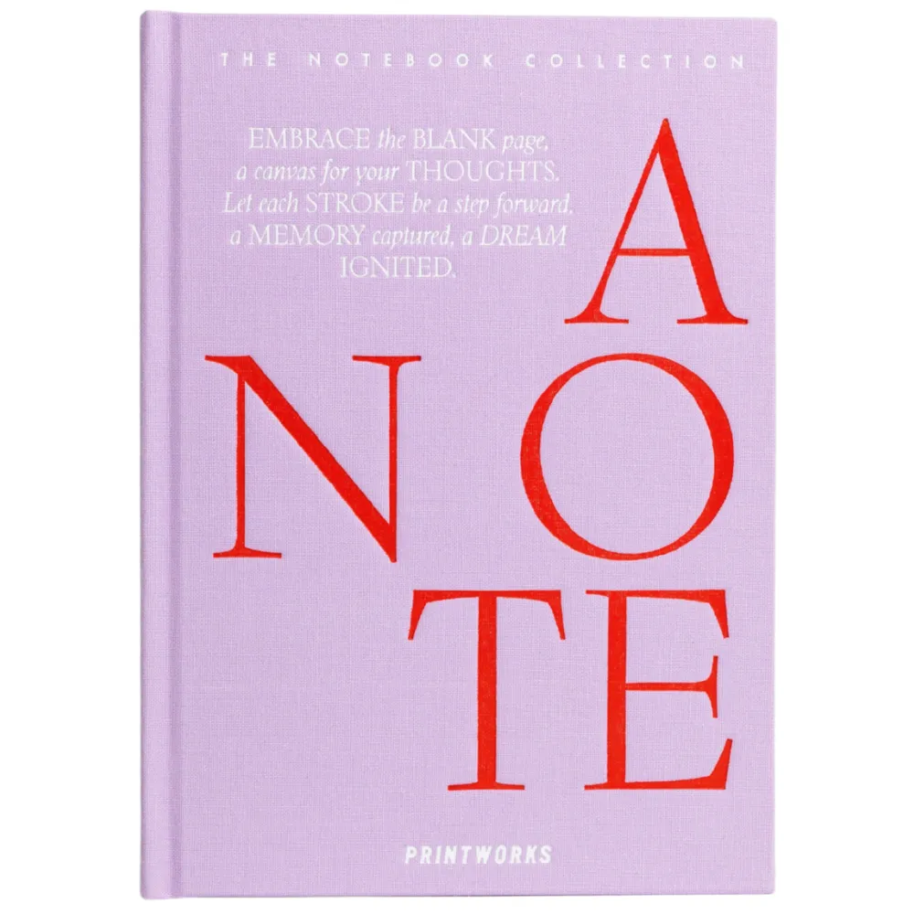  Muistikirja - vain muistiinpano, Lila