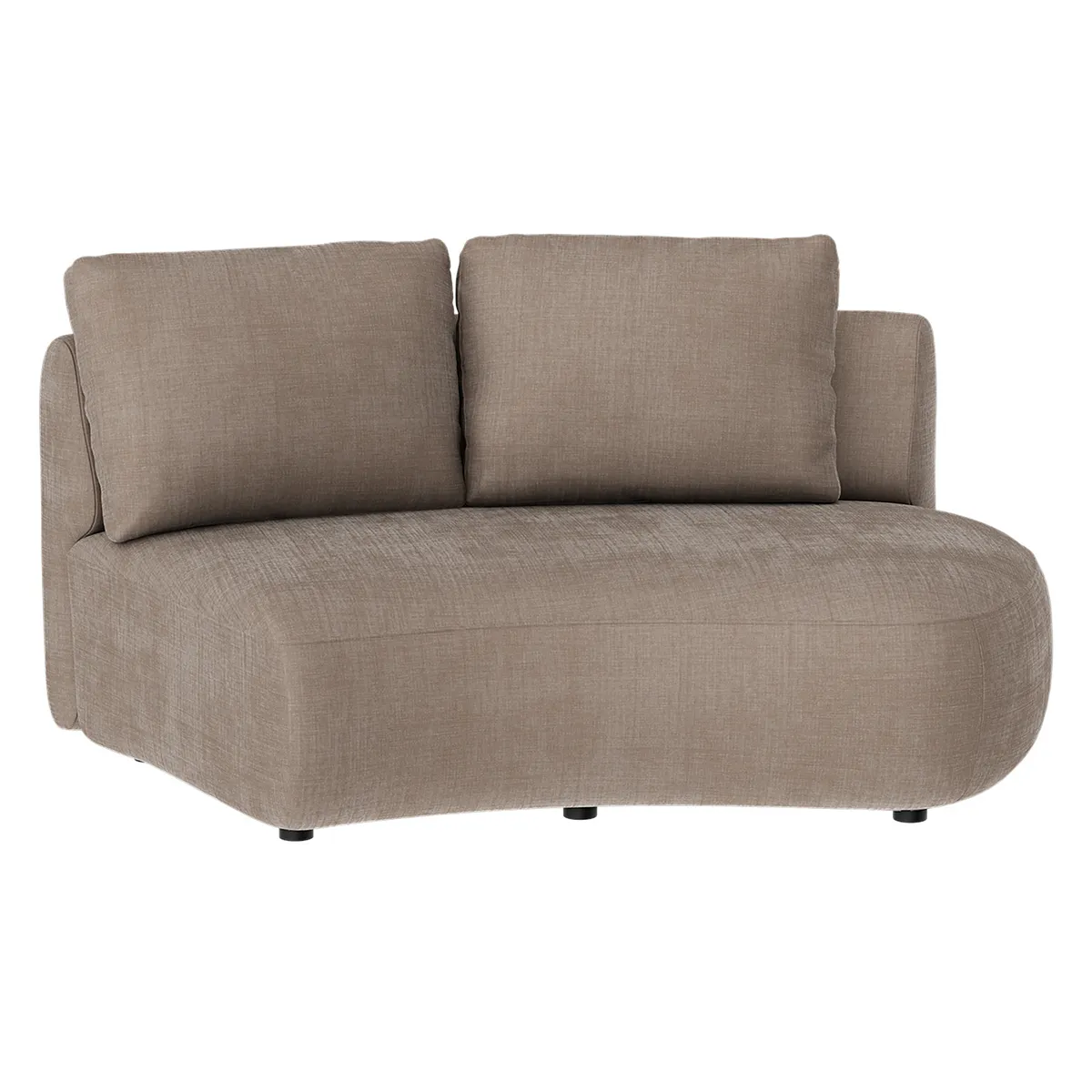 Artwood, Dixon 2-istuttava osio oikea Gabby taupe