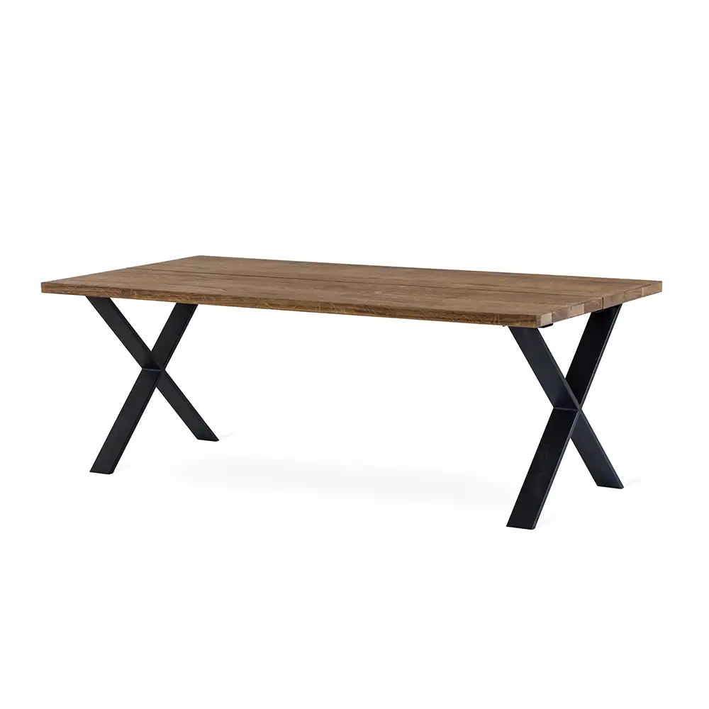 Narvik ruokapöytä 210x100 cm X-jalat