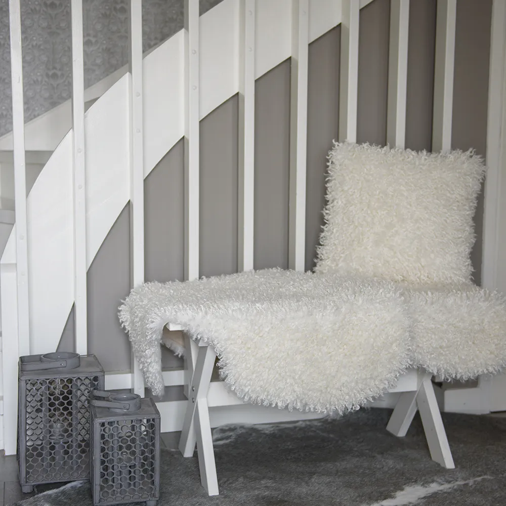 Wooly matto 60x90 cm Ivory