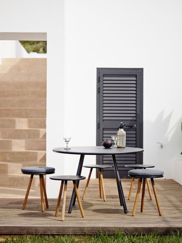 Area ruokapöytä laava harmaa 