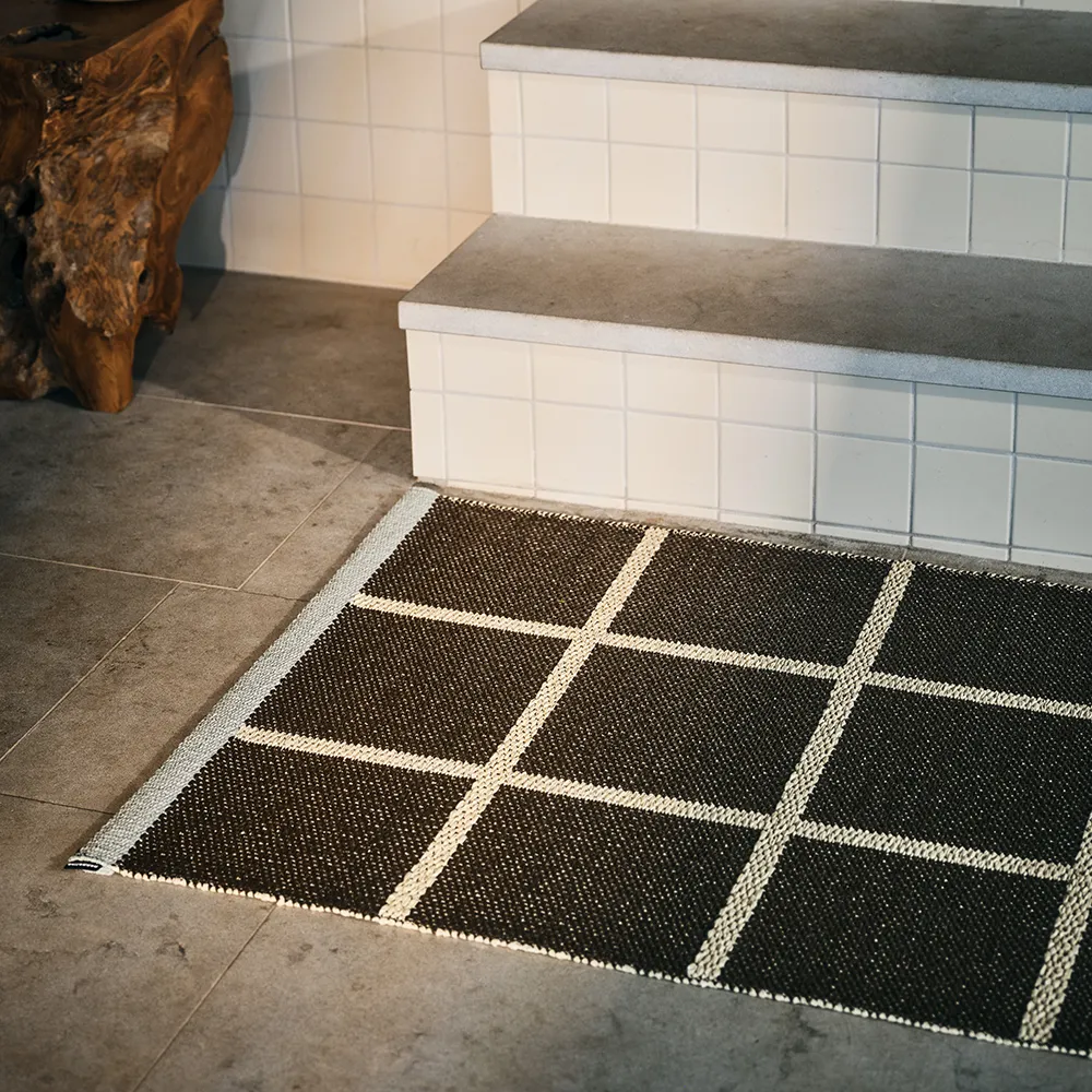 Kudottu Matto Criss Pop Dark Brown