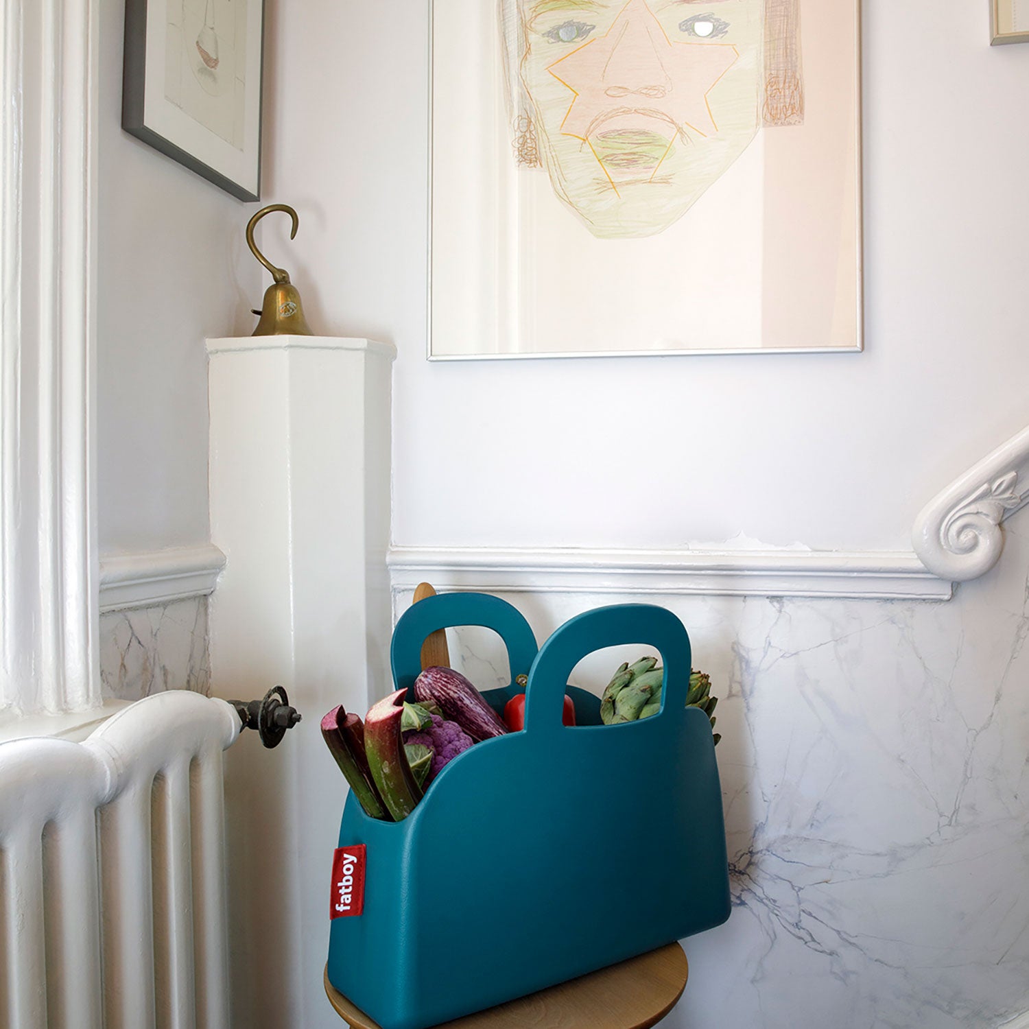 Sjopper-kees ostoskassi yellow ochre 