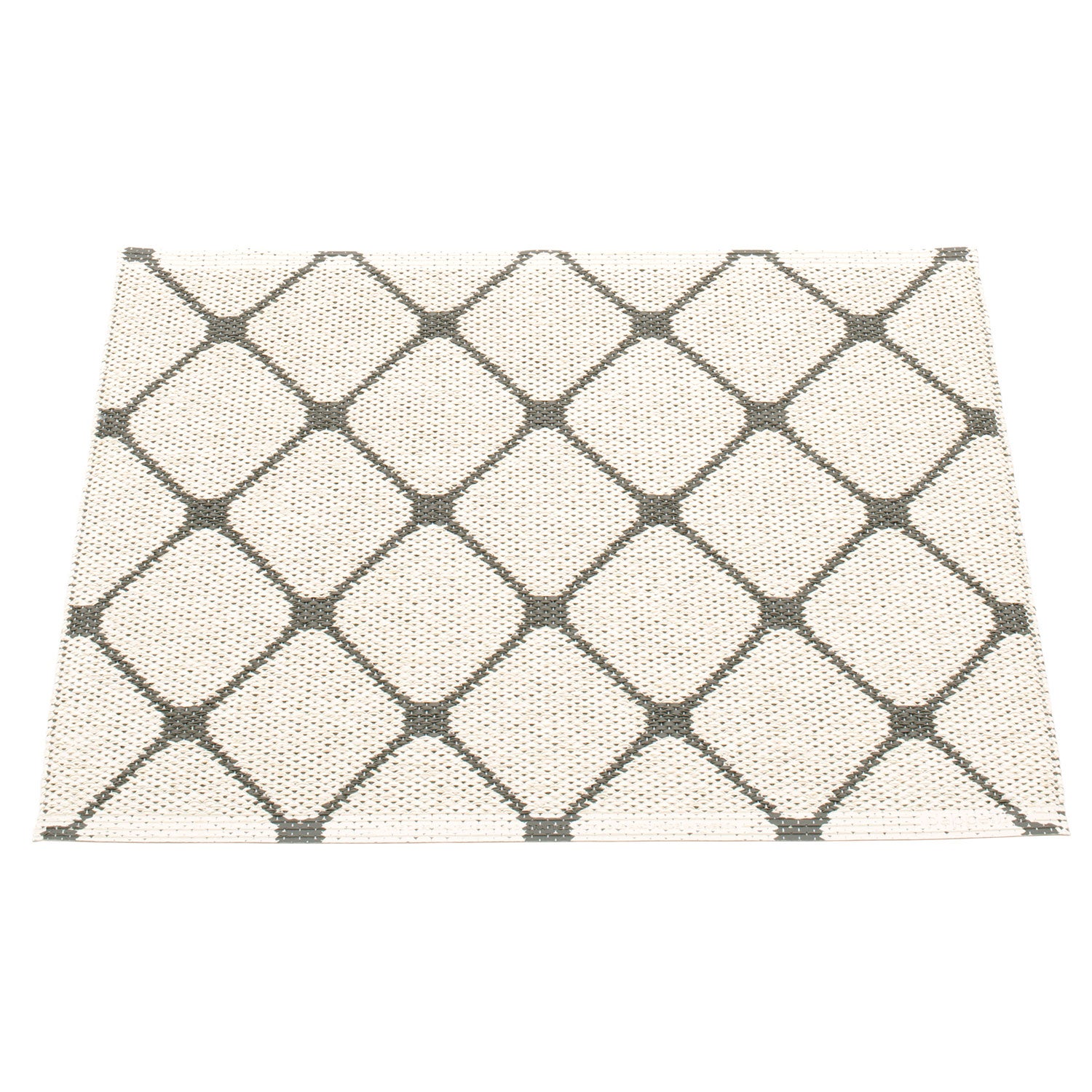 Re matto 70x60 cm charcoal / vanilla 