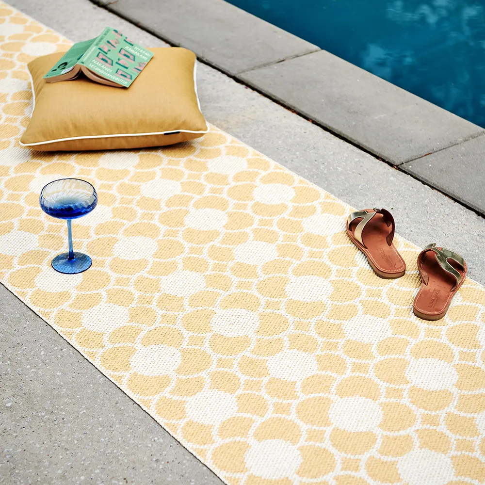 Anya matto Pale Yellow/Vanilla 70 x 300 cm