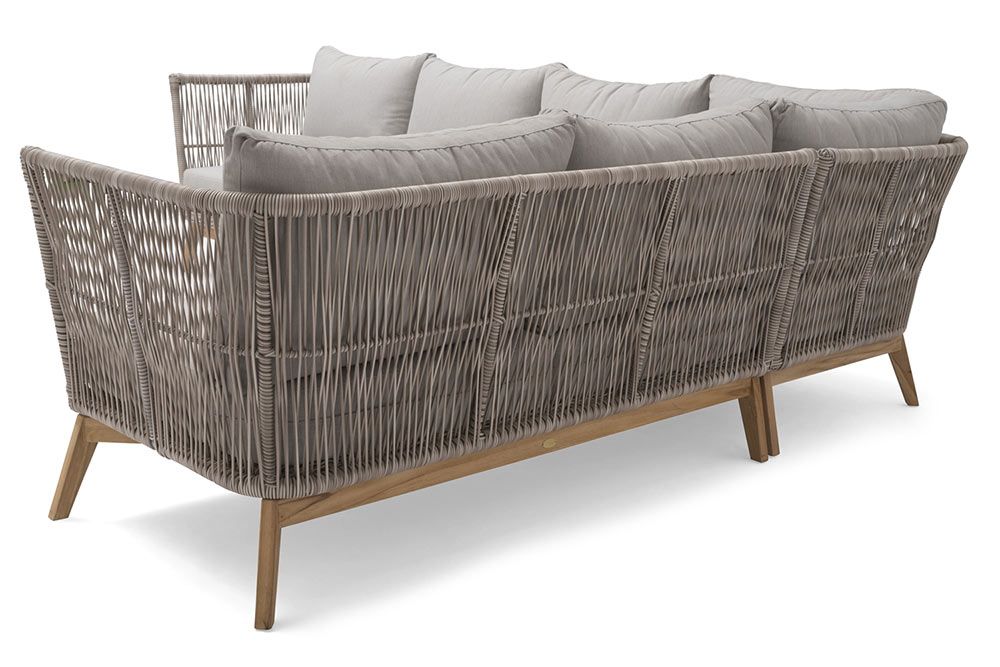 Himmelsnäs kulmasohva Teak / Beige