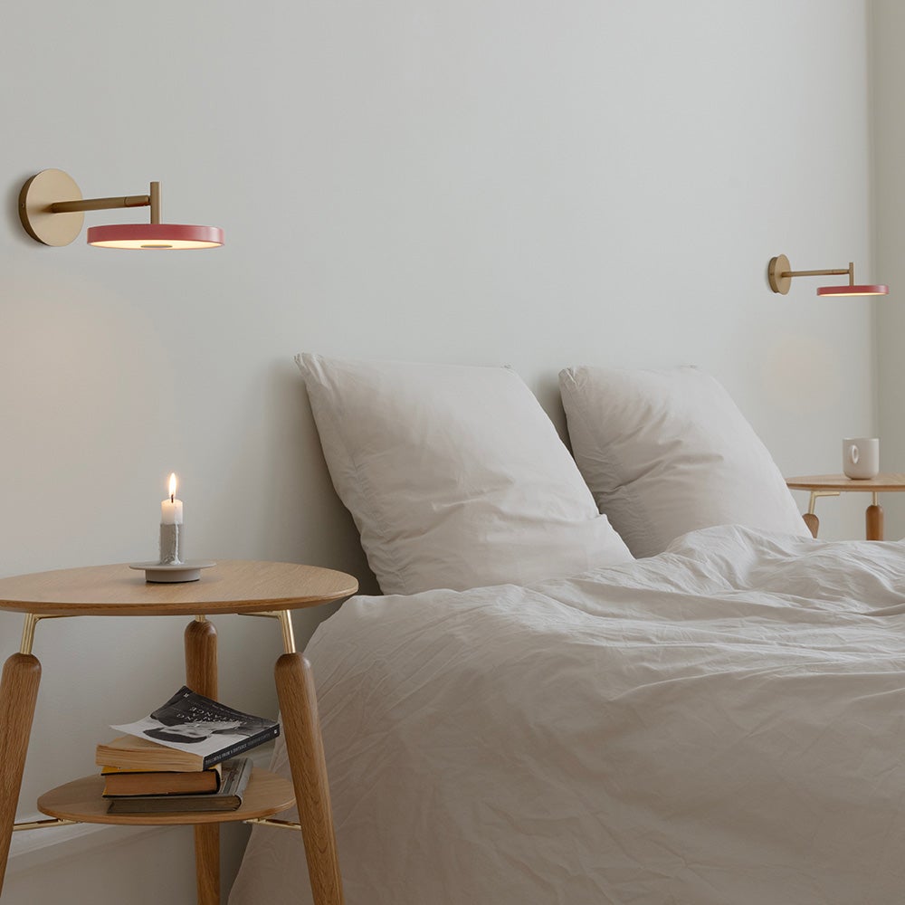 Asteria Wall Lyhyt seinävalaisin Ø15 cm Nuance Rose