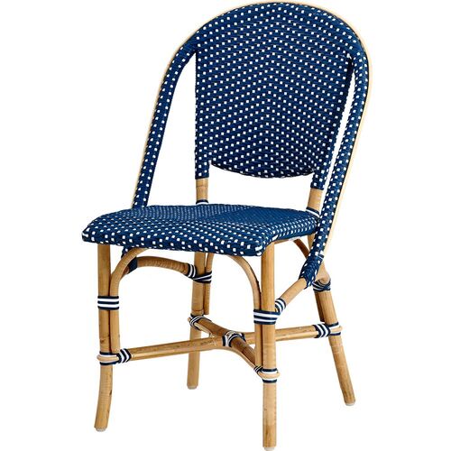 Sofie Ruokailutuoli rottinkia Sininen