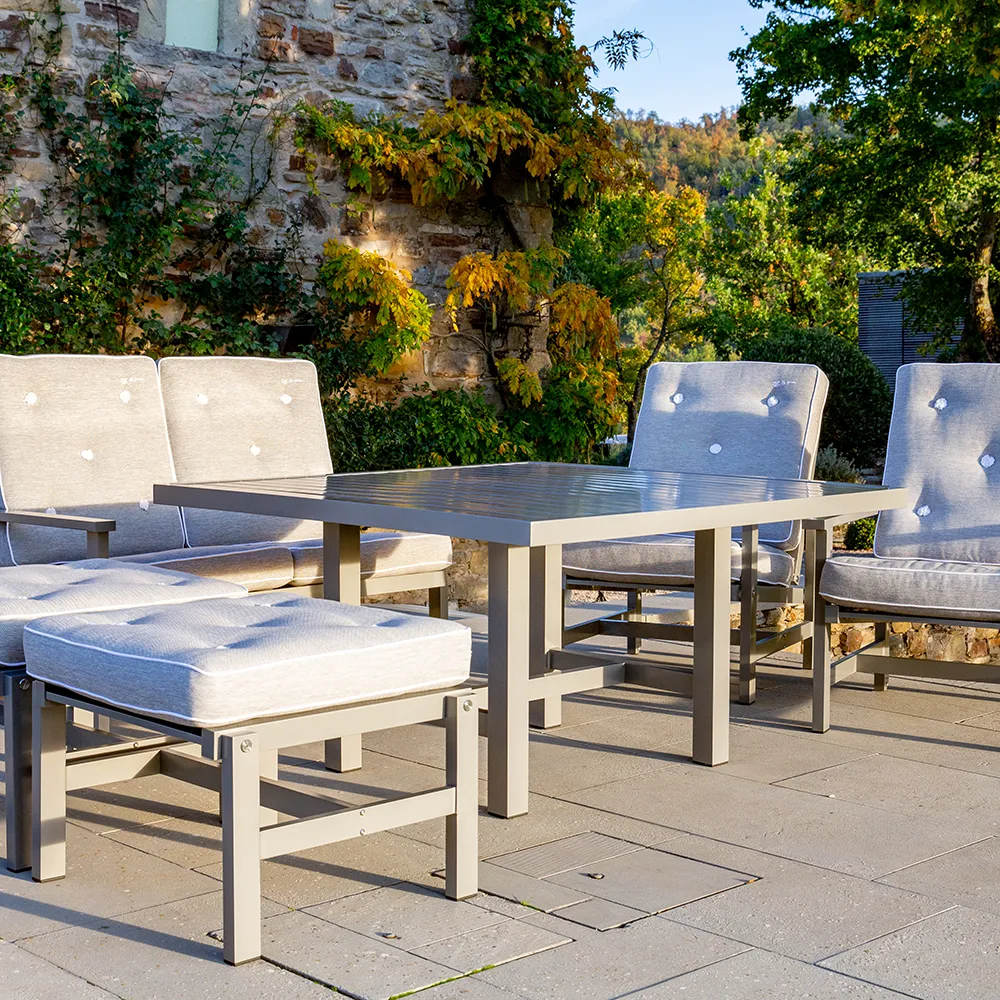 Sohva 2:n istuttava Alumiini harmaa 