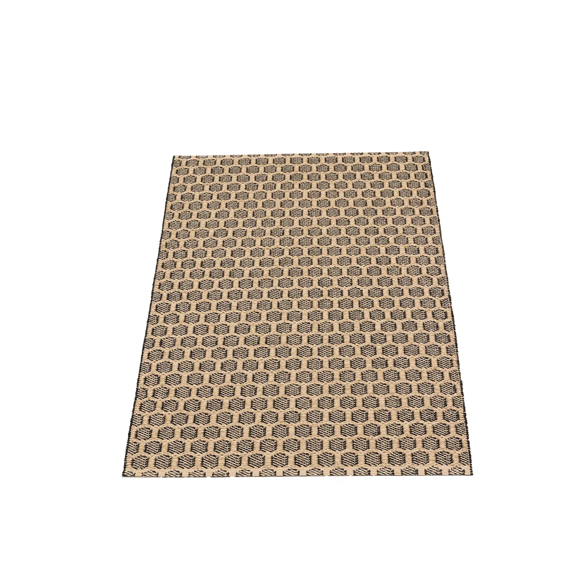Käännettävä Muovimatto MIMI Black/Beige 70x300 cm