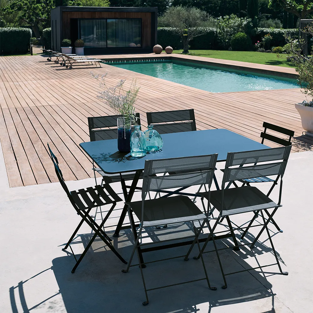 Bistro taulukko 97 x 57 cm Acapulco blue