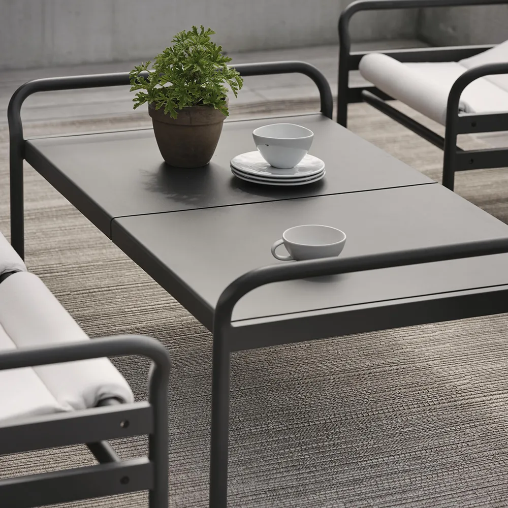 Sling sohvapöytä 135x85 cm Antrasiitti