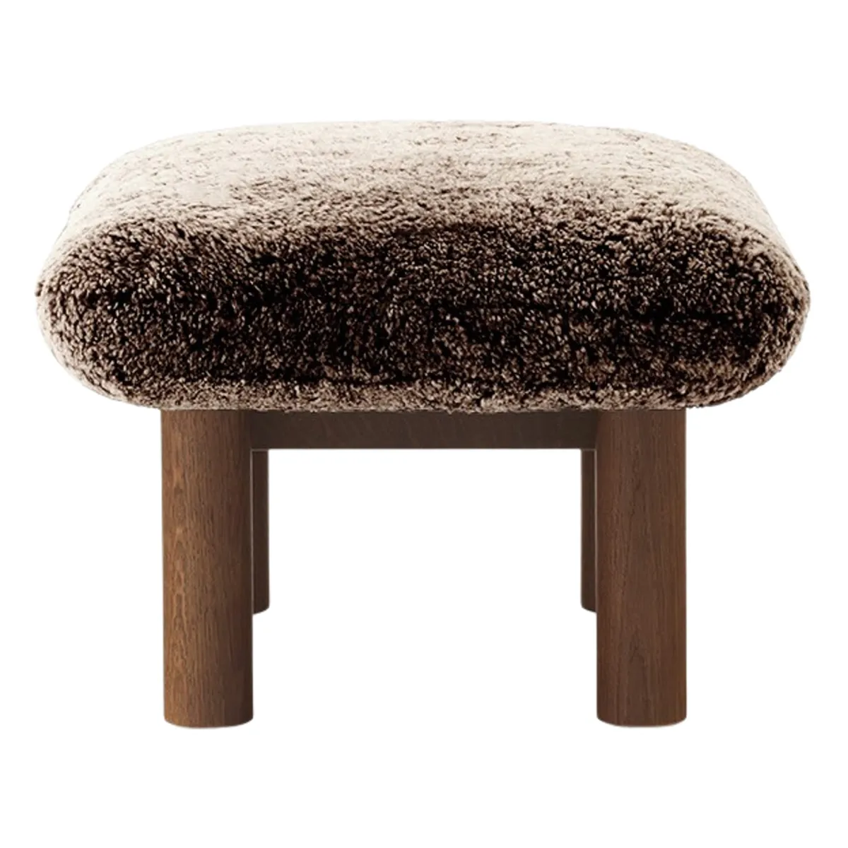 Brasilia jakkara tummaksi petsattu tammi, Sheepskin Nevotex Sahara