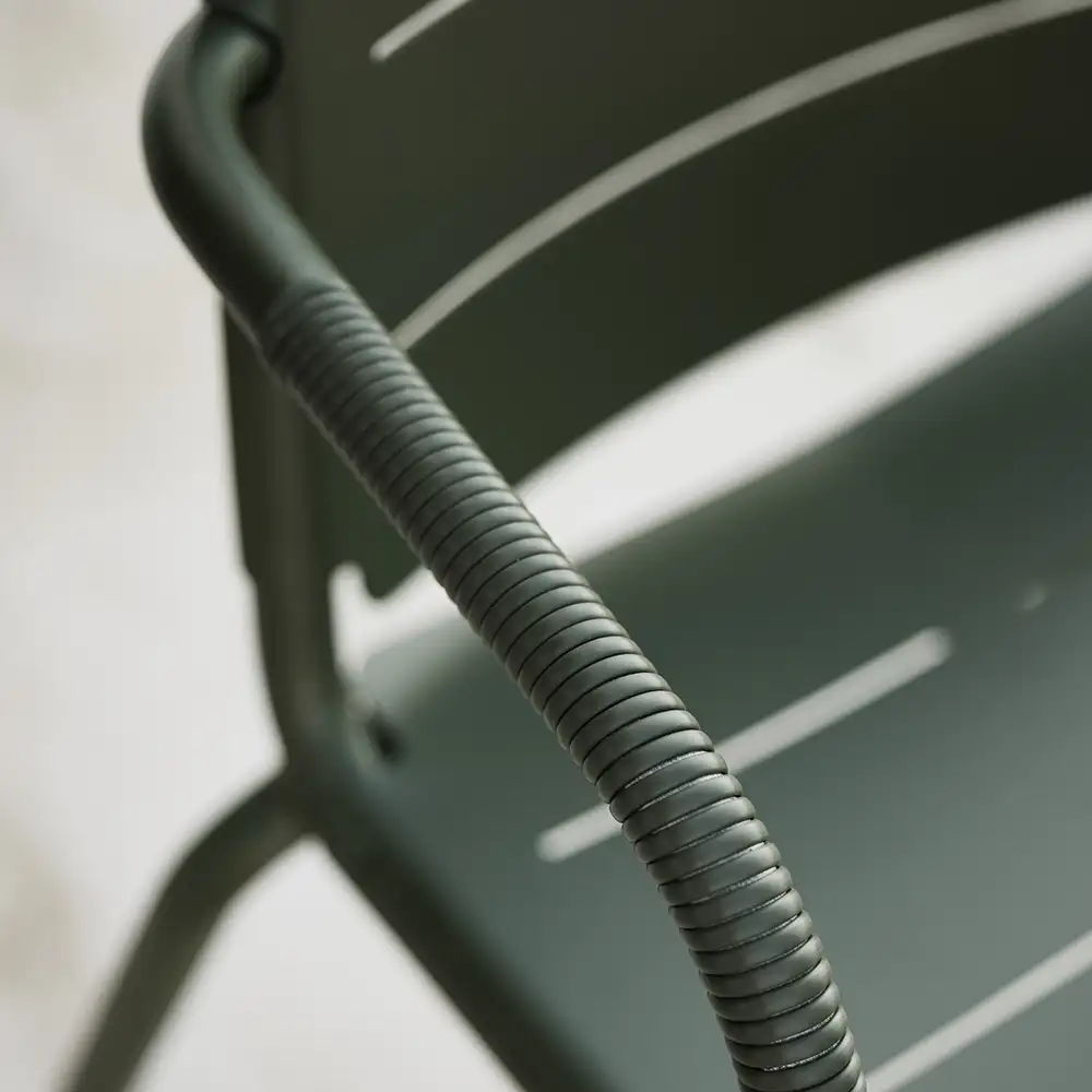 Copenhagen Käsinojatuoli Weave Dark green