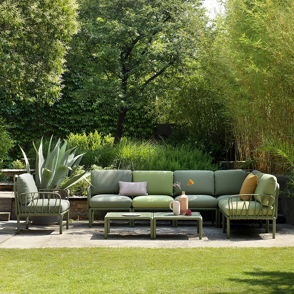 Komodo 5 kulmasohva Agave - Tech Panama