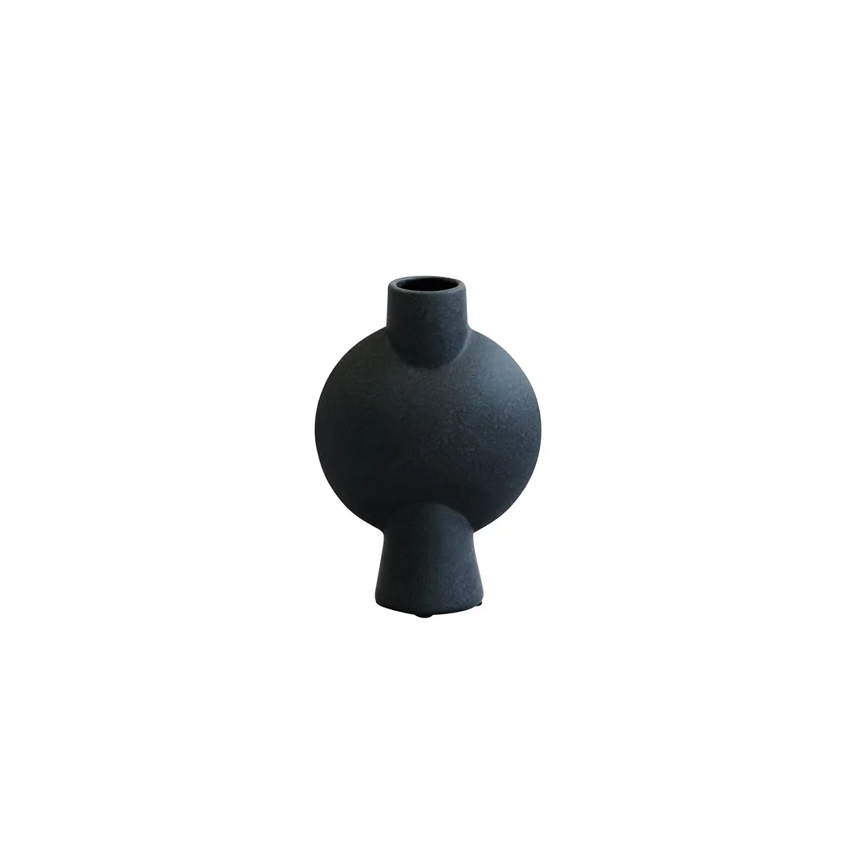 101 Copenhagen, Käsinmaalattu maljakko Sphere Bubl Mini Black H19 cm