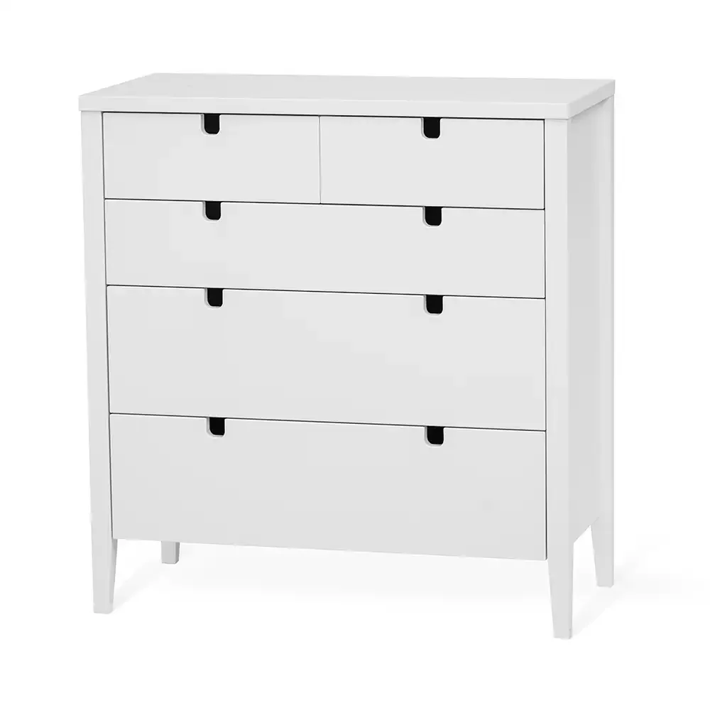 Klinte Lipasto 3+2 laatikkoa valkoinen