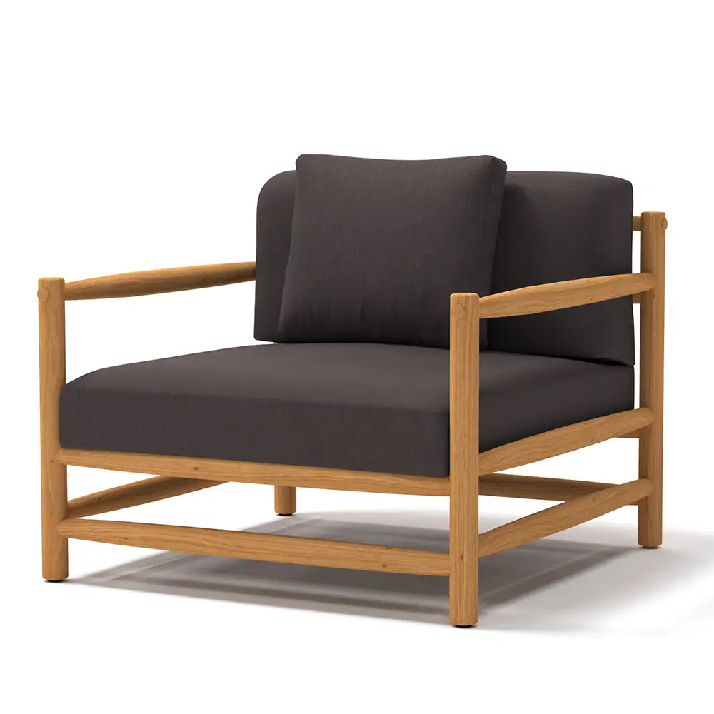 Saltholm nojatuoli tiikki