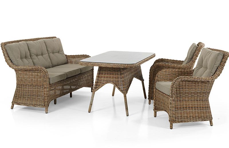 Modesto nojatuoli ruskea Konstrotting