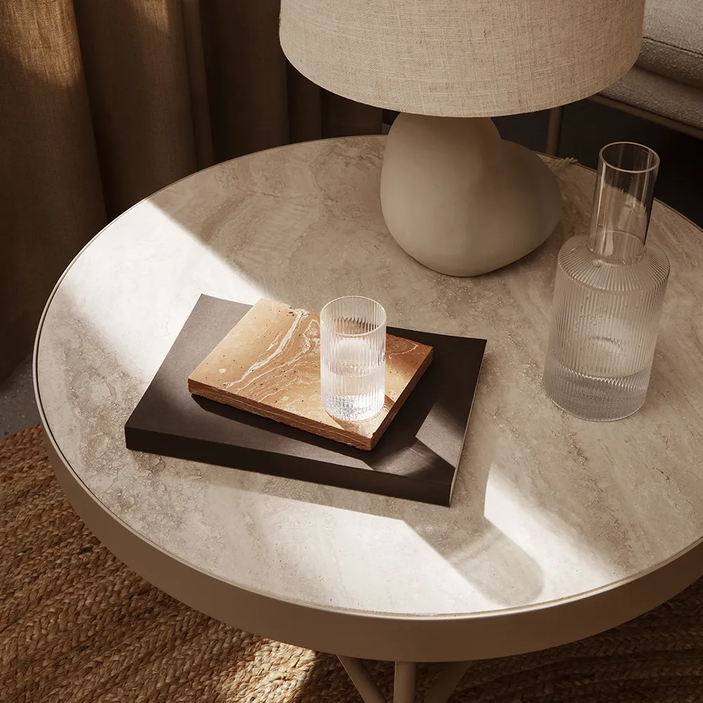 Travertine Ruokapöytä - Cashmere