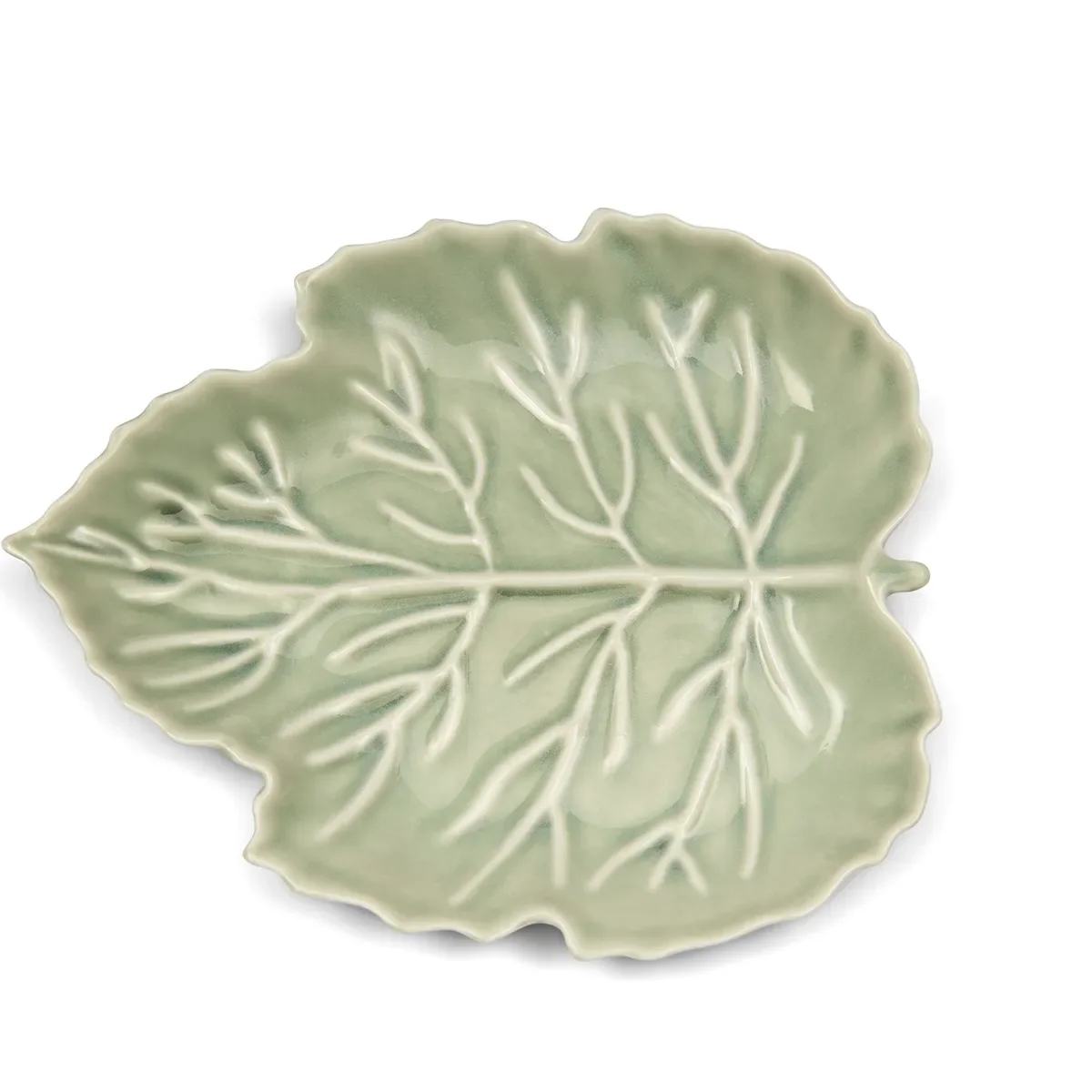 Lautanen Autumn Leaf 23x19 cm Green