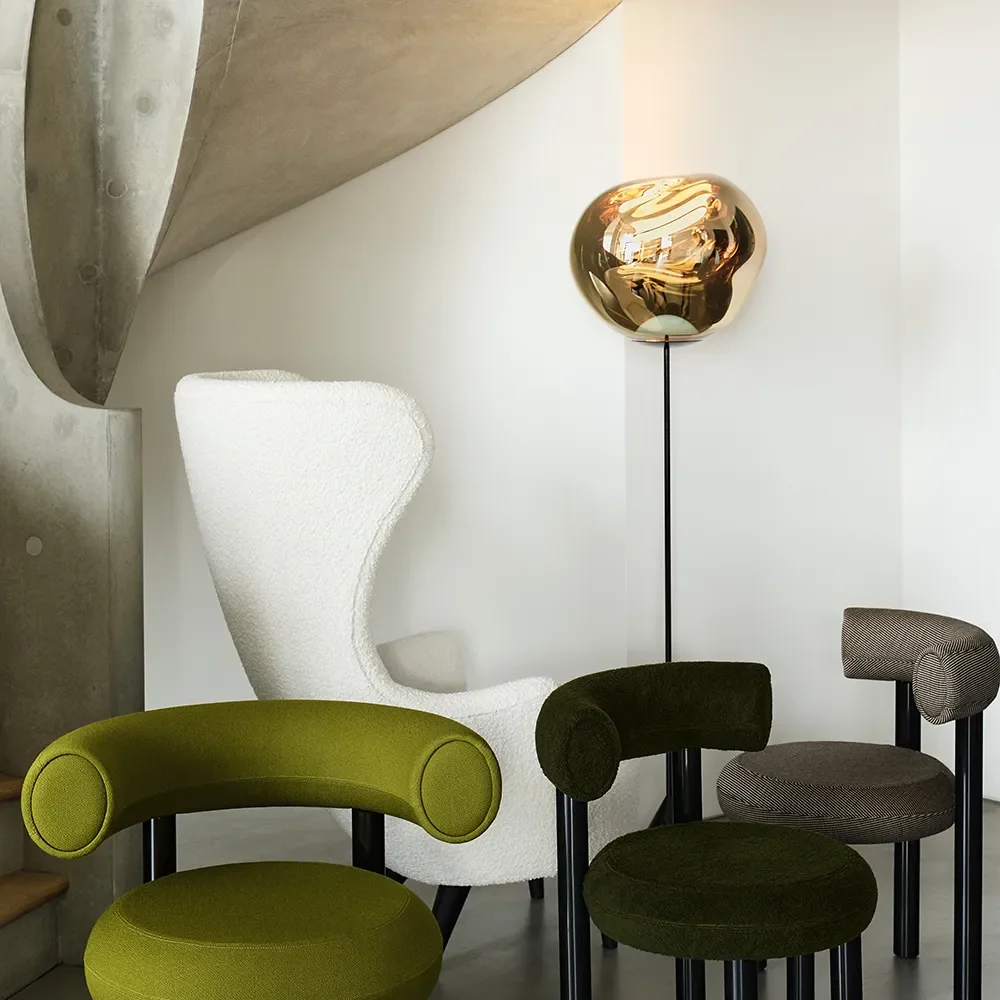 Melt Cone Slim Lattiavalaisin Gold LED