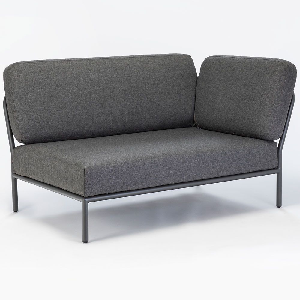 Level avslutsdel oikea harmaa alumiini