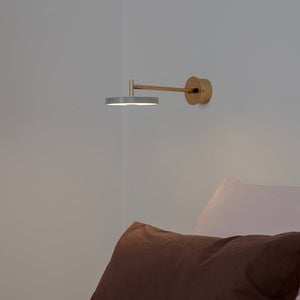 Asteria Wall Long Seinävalaisin Ø 15 cm Nuance Mist