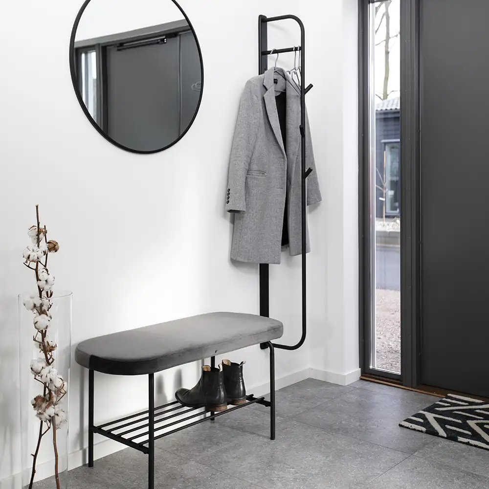 Kaupungin vaateteline musta