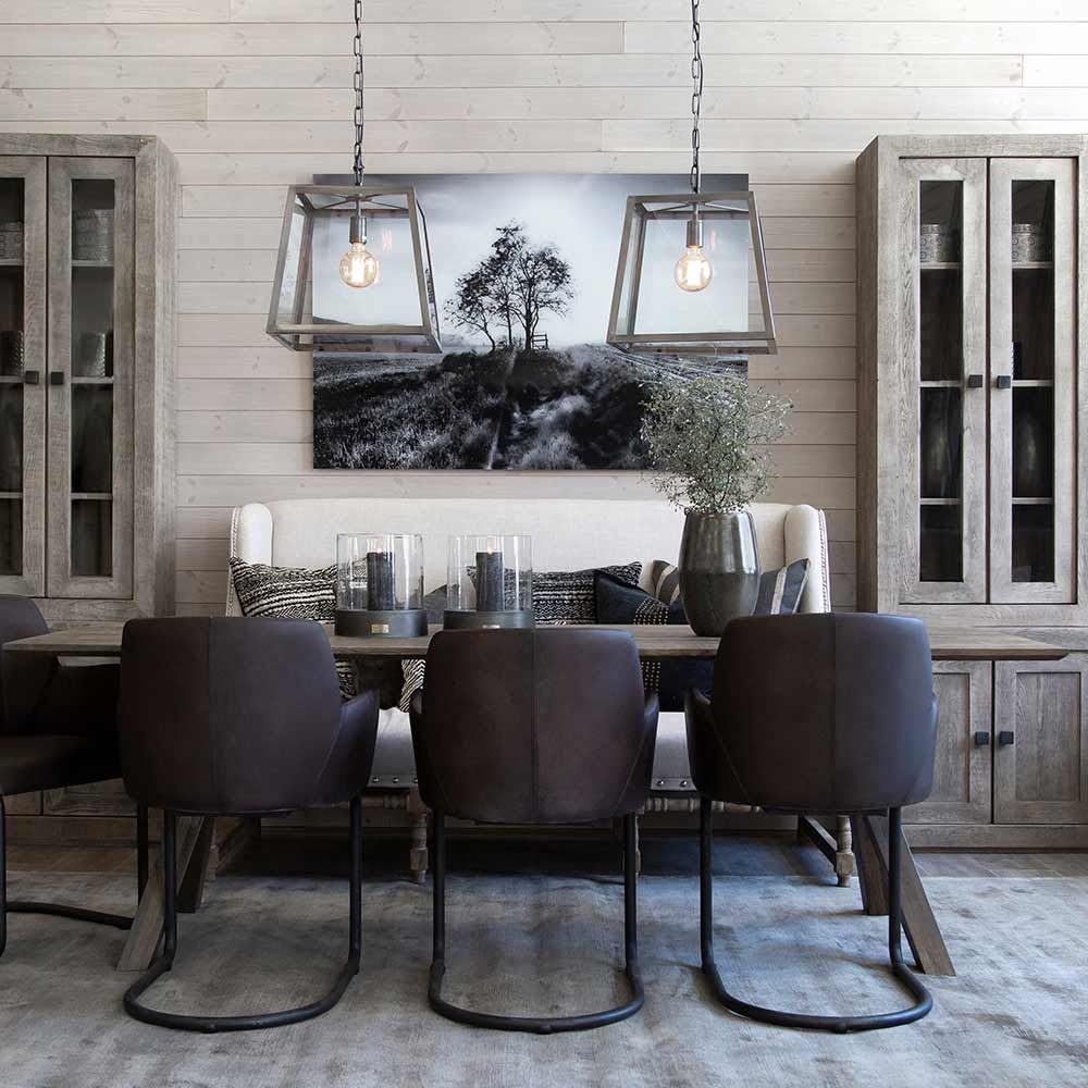 Ruokapöytä Tree 240 X 90 Cm Silver Back