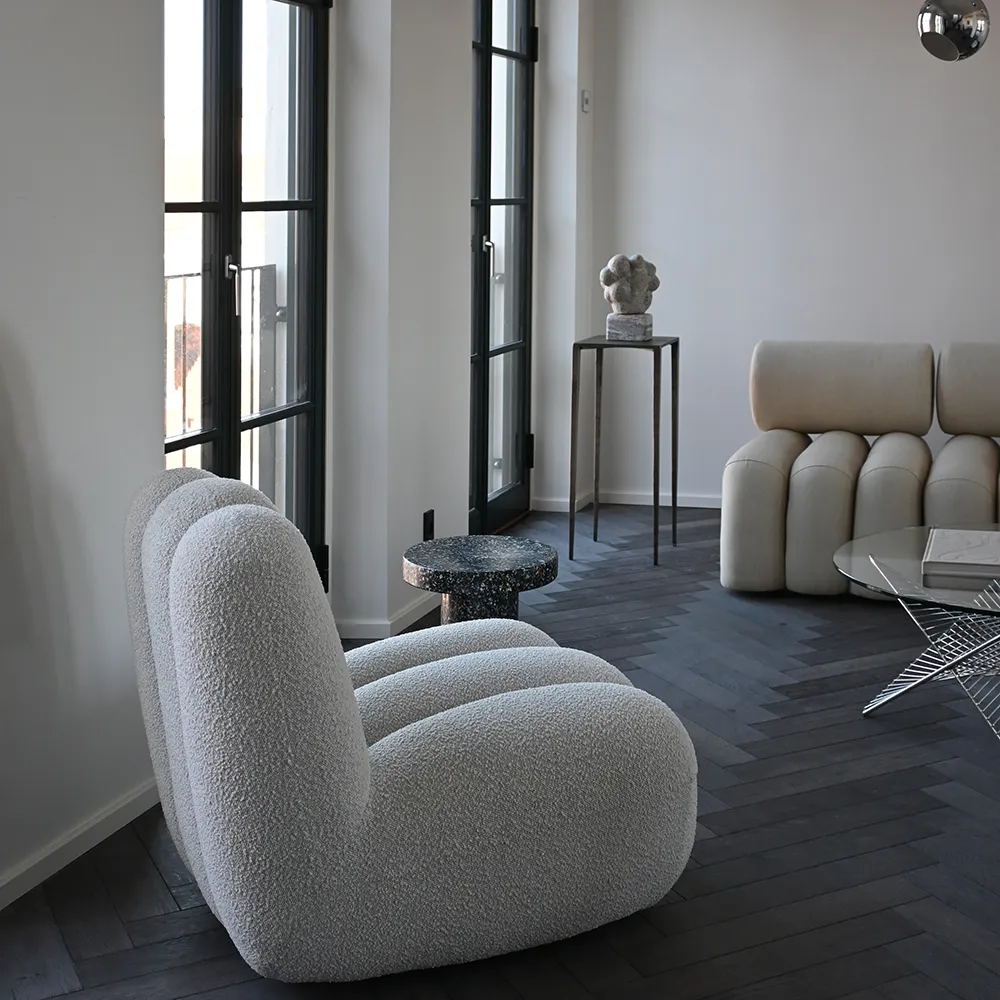 Toe Nojatuoli - Luonnonvalkoinen