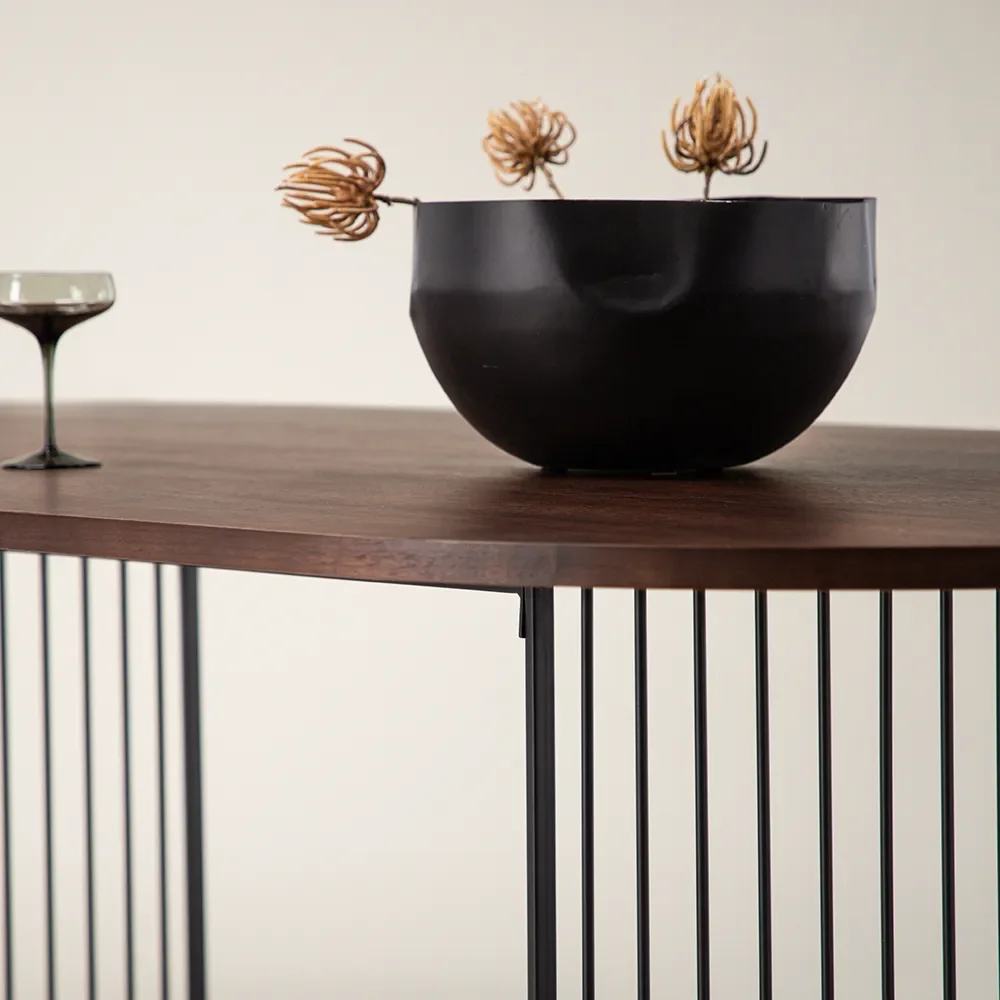 Hamneskär ruokapöytä 110x220 cm Pähkinäpuu 