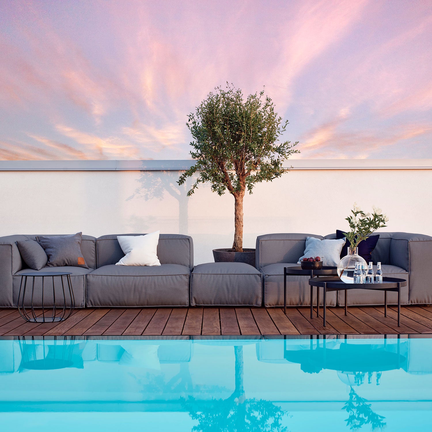 Asker keskiosa suuri beige Skargaarden 