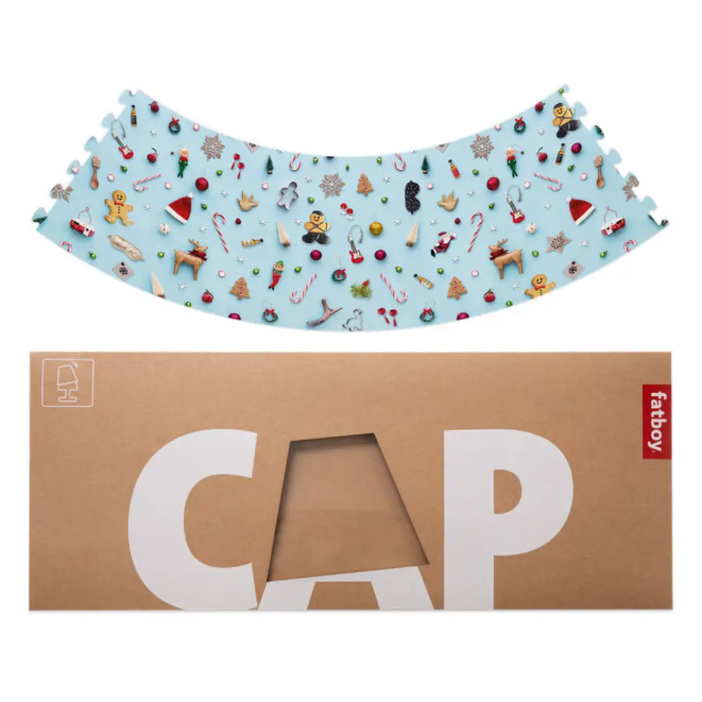 Xmas cooper cappie lampunvarjostin candyman