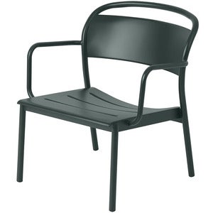Linear Steel Nojatuoli Dark Green