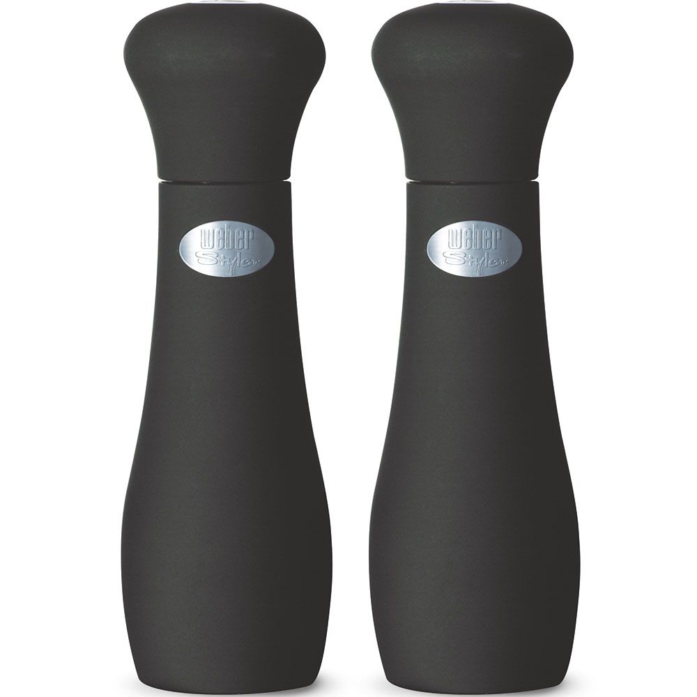 Style suola- ja pippurimyllyt musta Weber