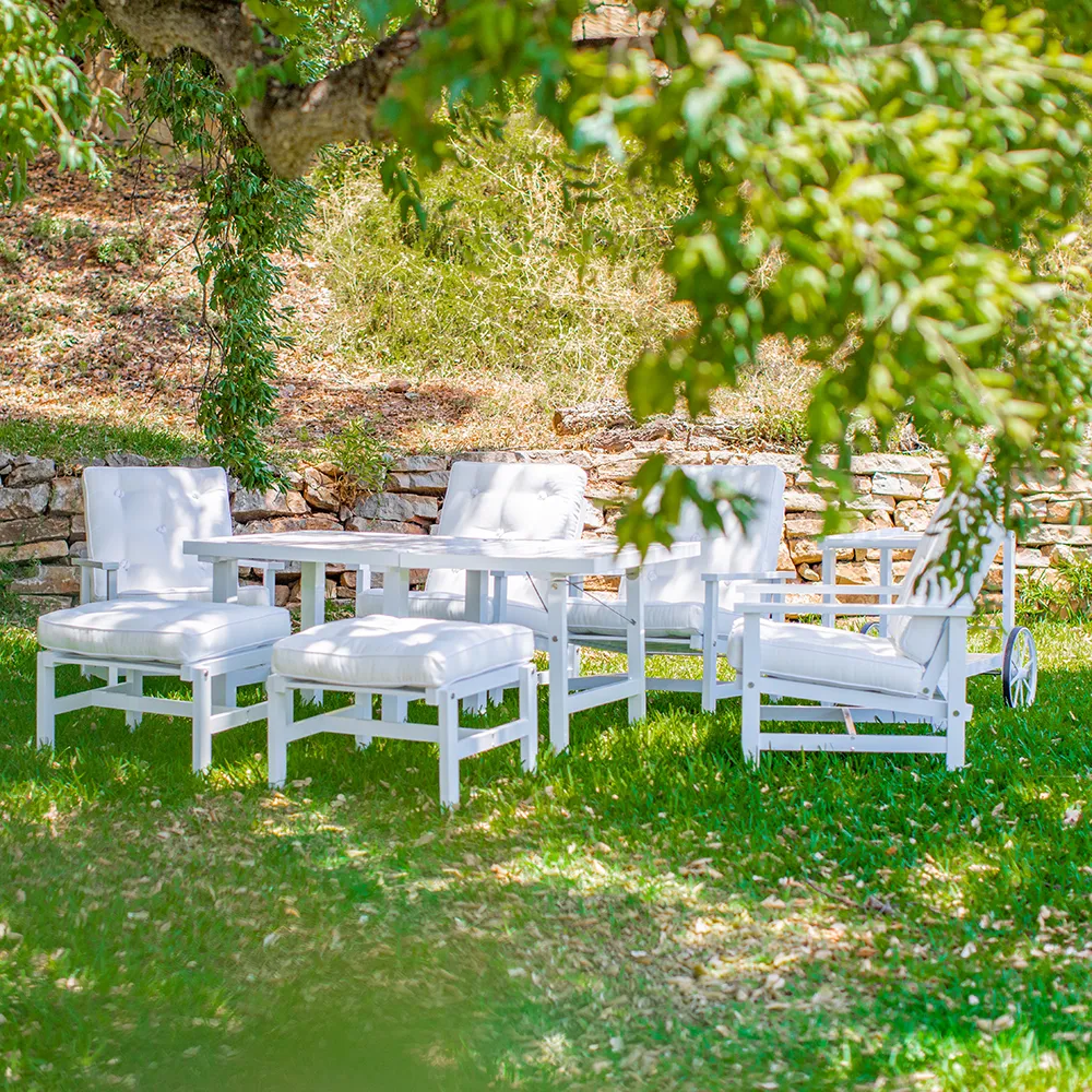 55x55cm jakkara Alumiini valkoinen 