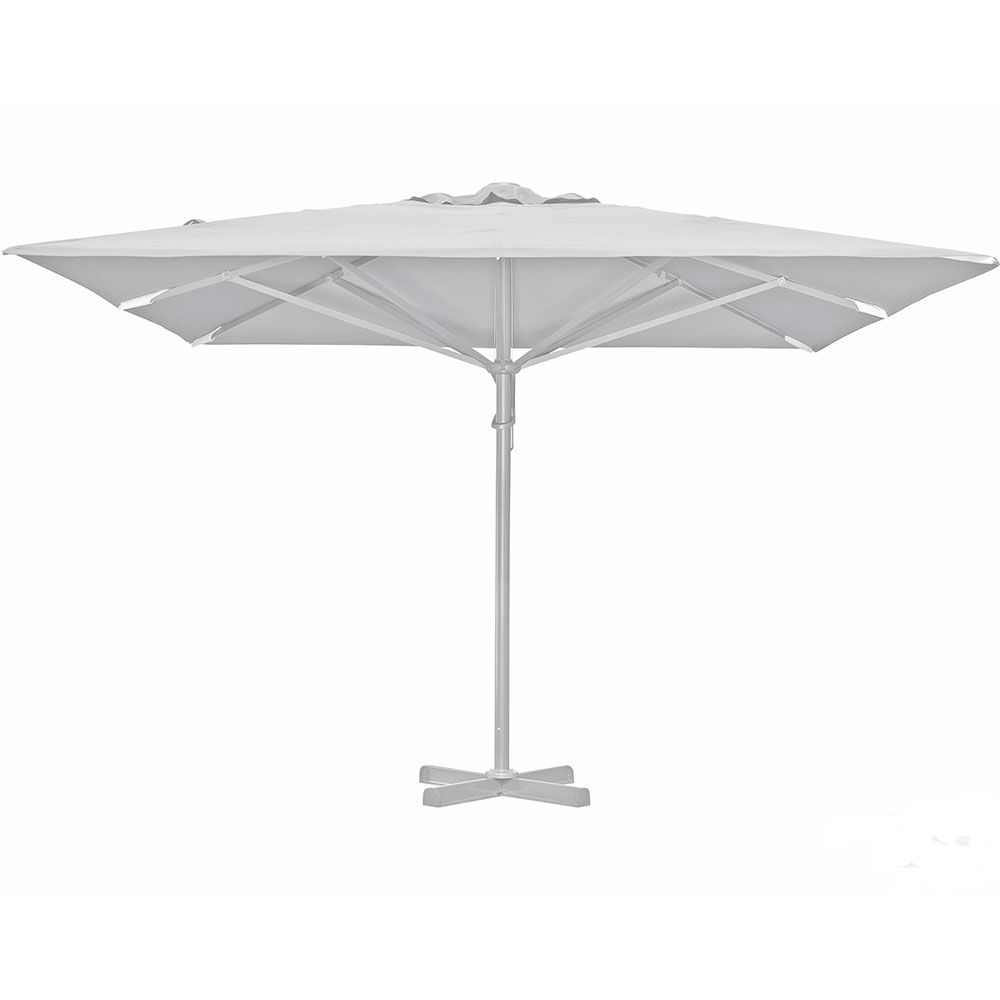 Brafab Paris alumiininen aurinkovarjo 400 x 400 cm / valkoinen Brafab