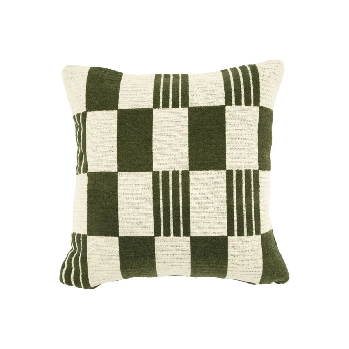 By-Boo, Pillow Twist 45x45 cm - green 45x45 cm