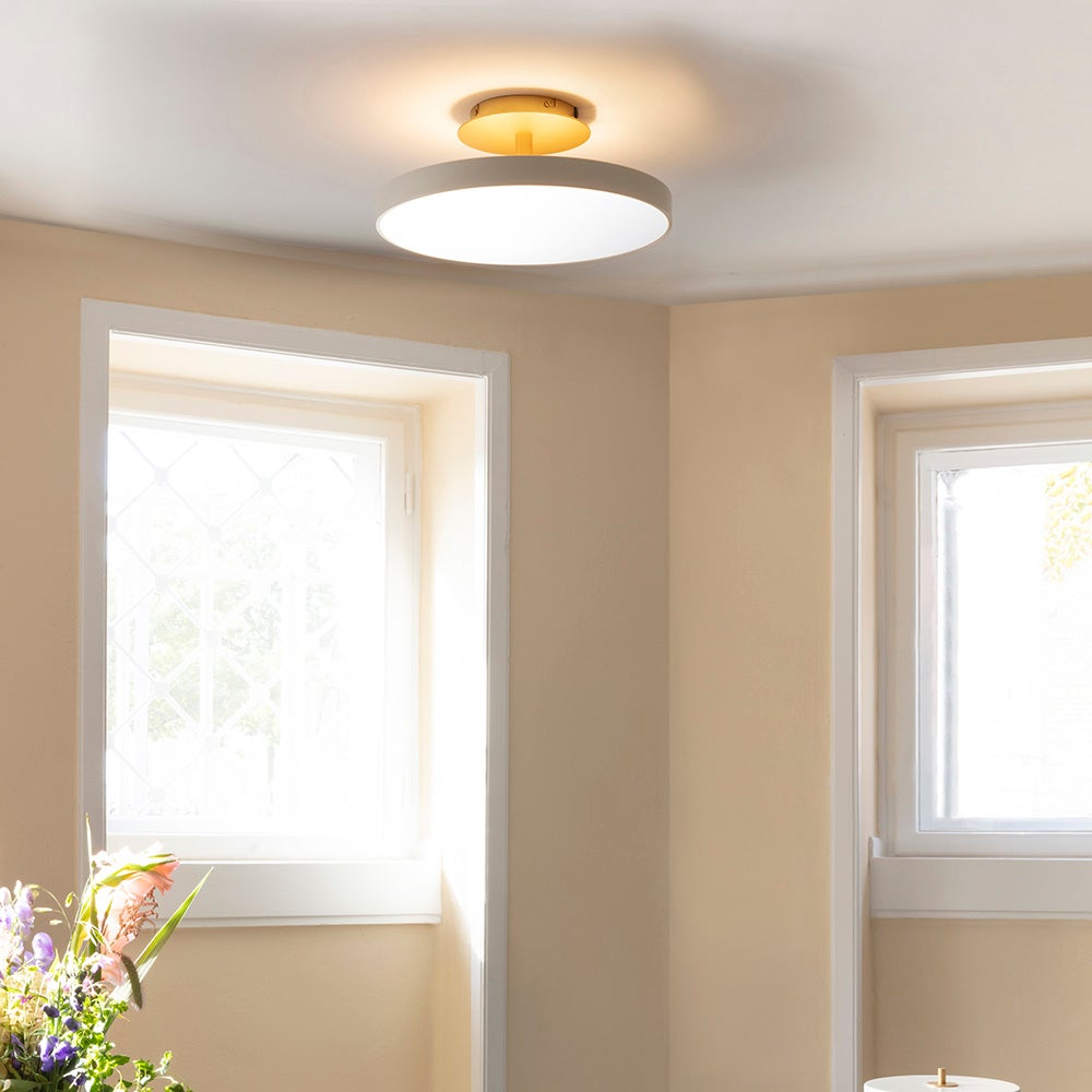 Asteria Up Kattovalaisin M Ø43 cm Pearl White