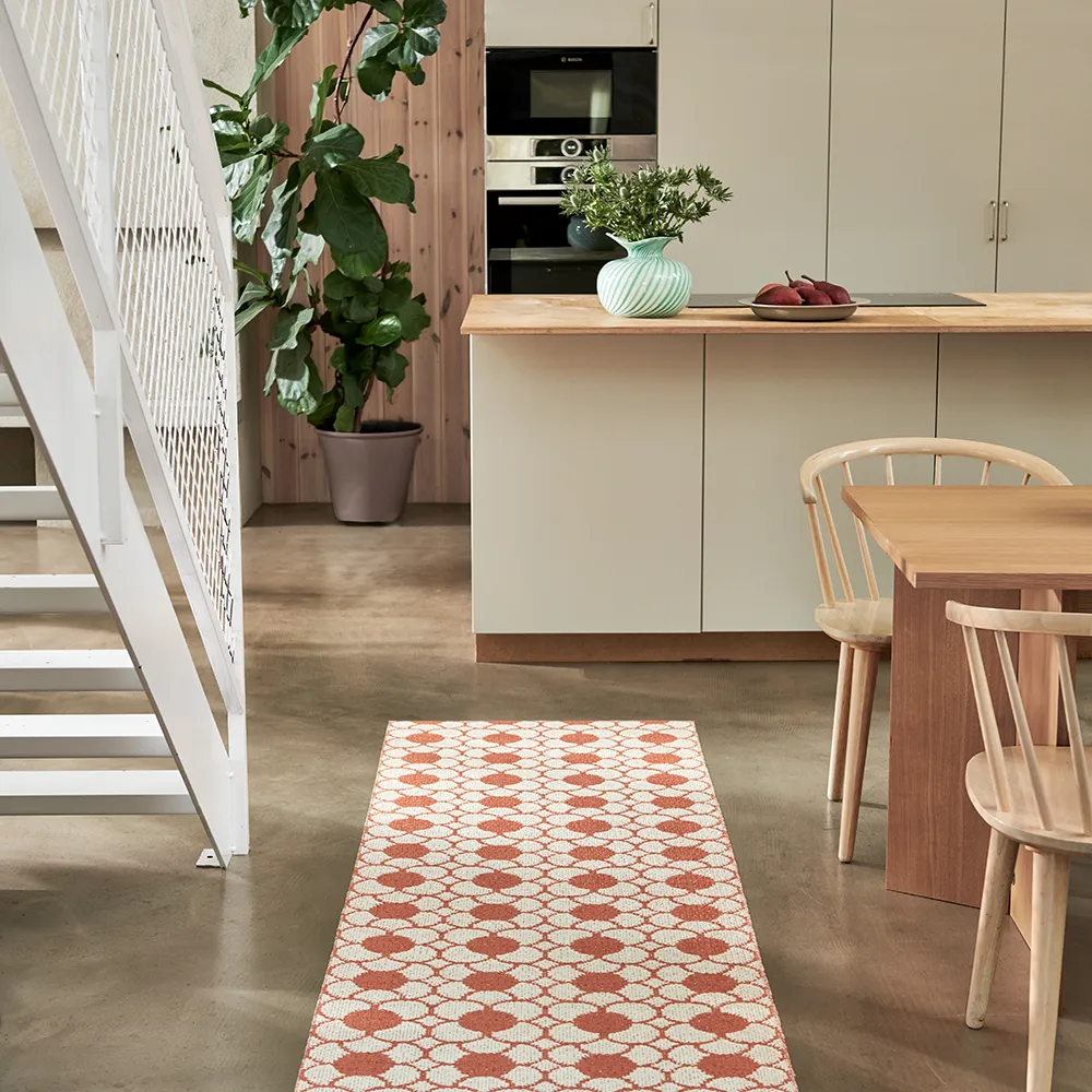 Anya matto Pale Orange/Vanilla 70 x 200 cm