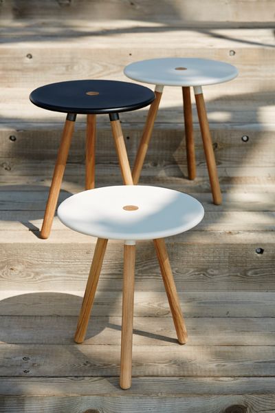 Area Sivupöytä/jakkara valkoinen 