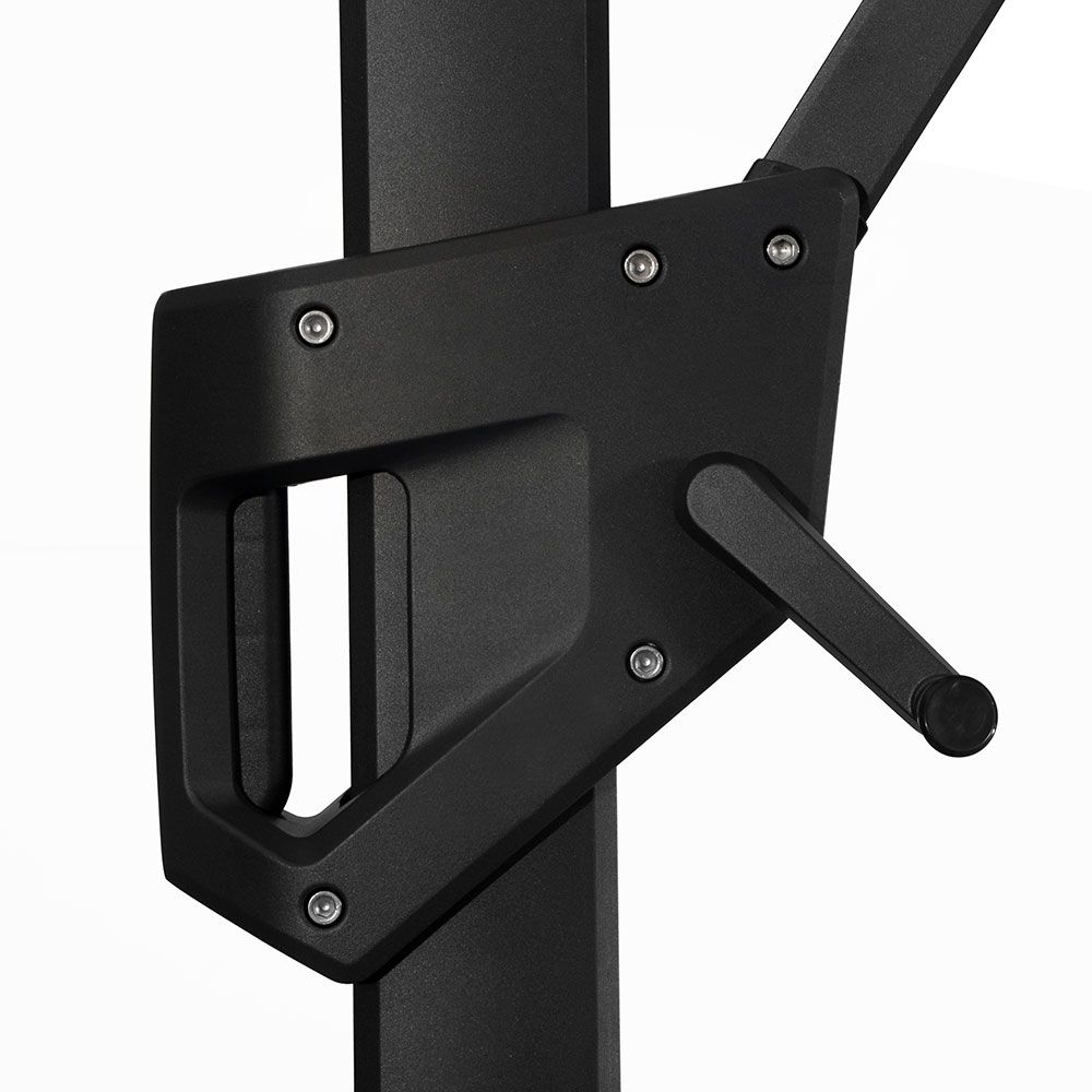 Hyde Luxe 300x400 cm Grey Vapaasti riippuva aurinkovarjo