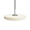 Asteria Micro Kattovalaisin Ø15 cm Pearl White/Teräs