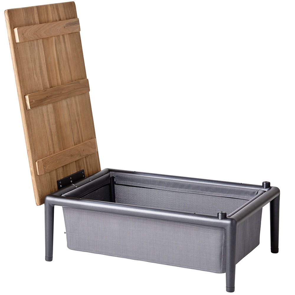 Conic Box pöytä harmaa