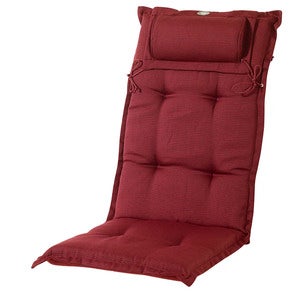 Canyon 8 cm säätötyyny strukturdralon bordeaux