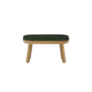 Paff Sivupöytä matala tammi/Green Marble